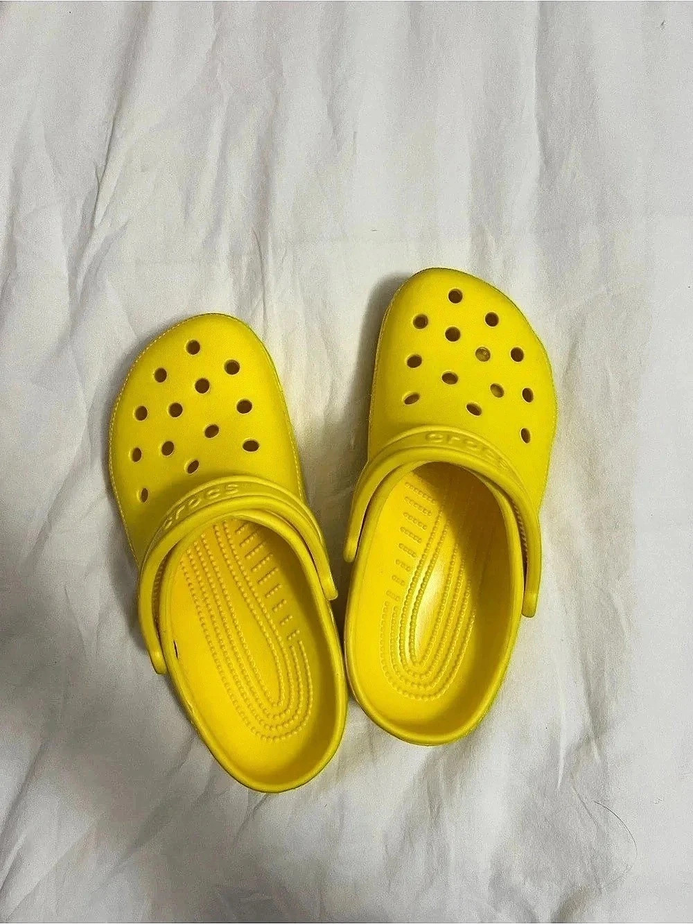 Crocs Classic Clog Yellow Clog Sandals